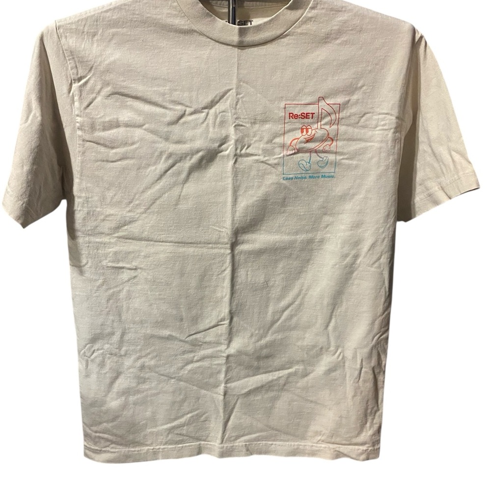 Cream Short Sleeve Tee